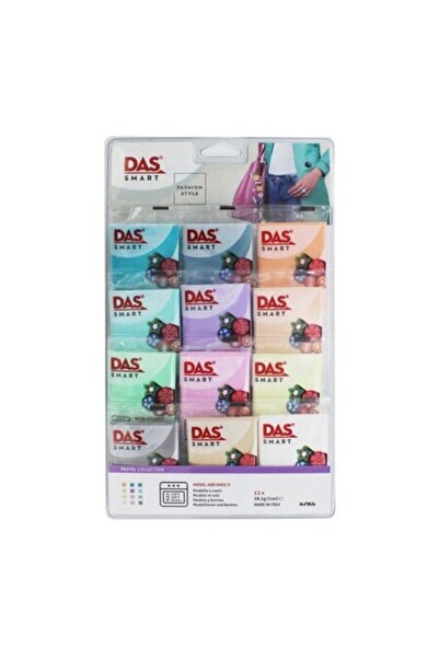 Das Smart Polimer Kil Seti 28 Gr. X 12 Renk Pastel Renkler