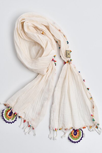 Dosimira Medallion Handcrafted Cotton Scarf