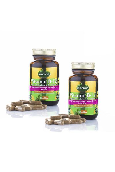 Mindivan Vitamin B12 Ginkgo Bloba Extract