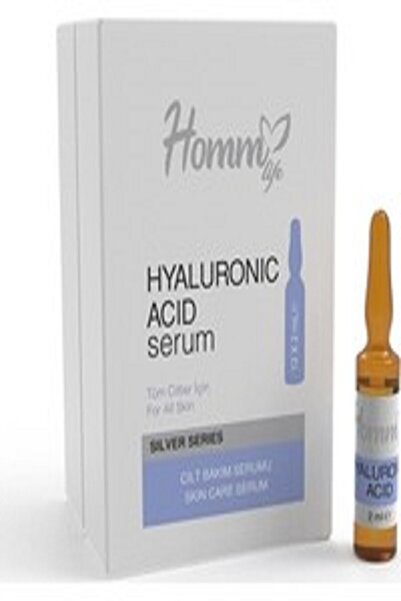 Homm Bitkisel Life Nem Kazandıran Hyaluronic Acid Serum Tüm Ciltlere Uygun 12x2 Ml