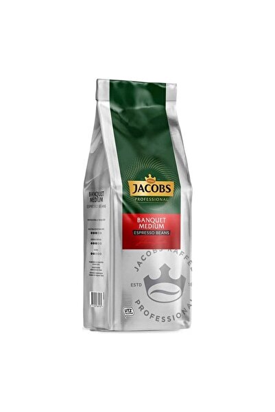 Jacobs Banquet Medium Espresso Beans Çekirdek Kahve 1 kg
