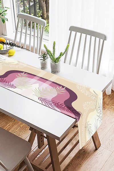 Realhomes Μοντέρνο Suede Runner με ψηφιακή εκτύπωση ειδικής σχεδίασης