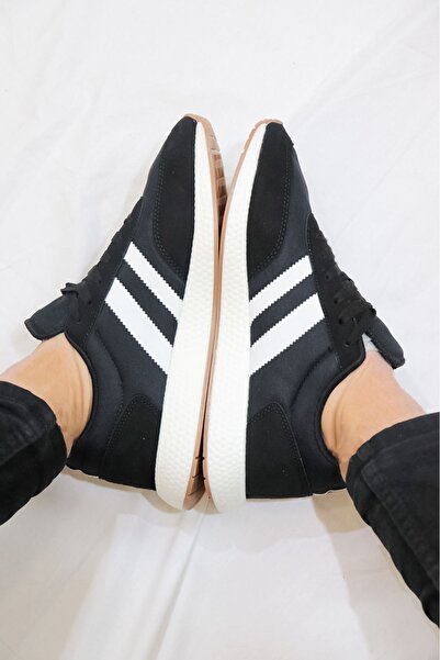 Jump Jump - 26396 Siyaz Beyaz Detaylı Erkek Spor Ayakkabısı