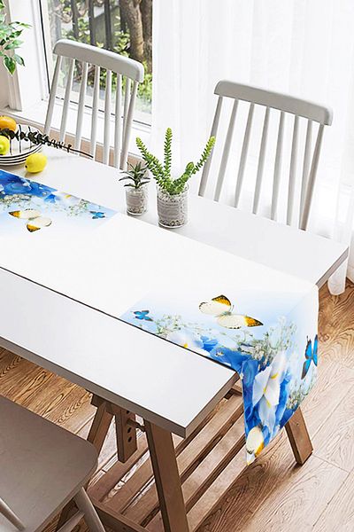 Realhomes Imprimat digital Decorativ Design Special Suede Runner