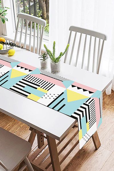 Realhomes Forme geometrice moderne Alerg din piele intoarsa