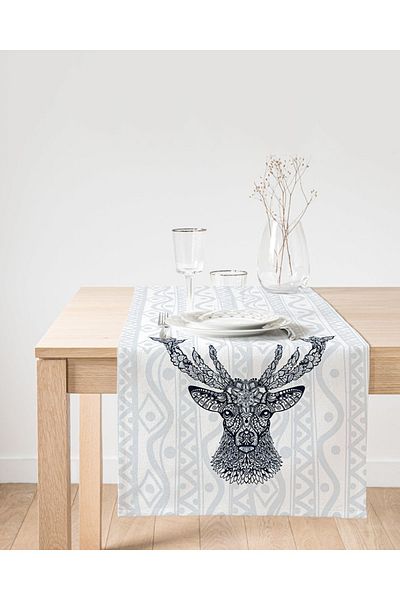 Realhomes Μοντέρνο Suede Runner με ψηφιακή εκτύπωση ειδικής σχεδίασης