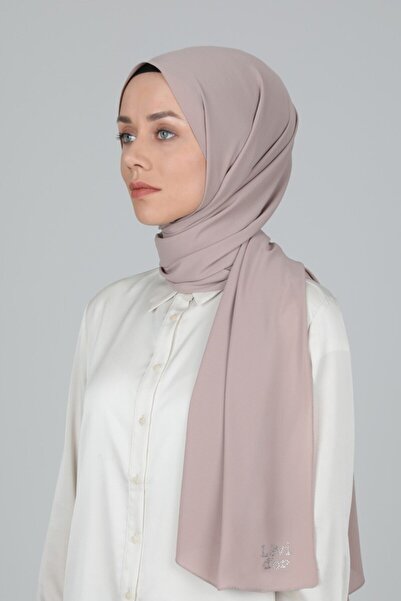 Levidor Σάλι από σιφόν ανοιχτό βιζόν Lux