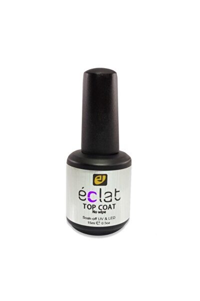 ECLAT Top Coat 15 Ml+yapışkan Katı Olmayan Ekstra Parlak