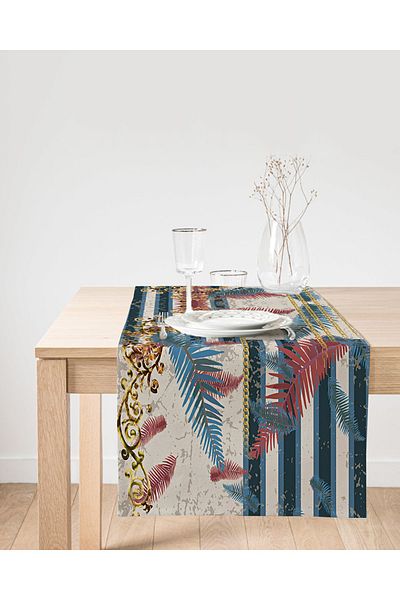 Realhomes Μοντέρνο Suede Runner με ψηφιακή εκτύπωση ειδικής σχεδίασης