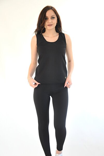 lovebox Γυναικείο Σετ Φούτερ Σάουνας Plus Size - Αδυνατιστικό λίπος και ιδρώτα εσώρουχο και κολάν