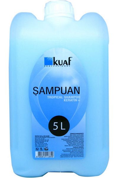 Kuaf 5 kg Tropical Keratin Blue Shampoo - 5 Lt