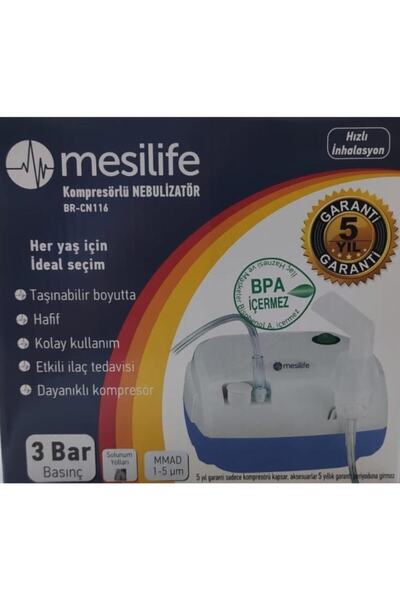Mesilife Br-cn116 Kompresörlü Nebulizatör Cihazı