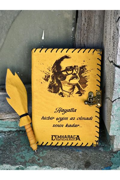 zarif atölye Carte de amintiri din piele lucrată manual