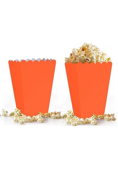 Partimarka Orange Colored Corn Boxes