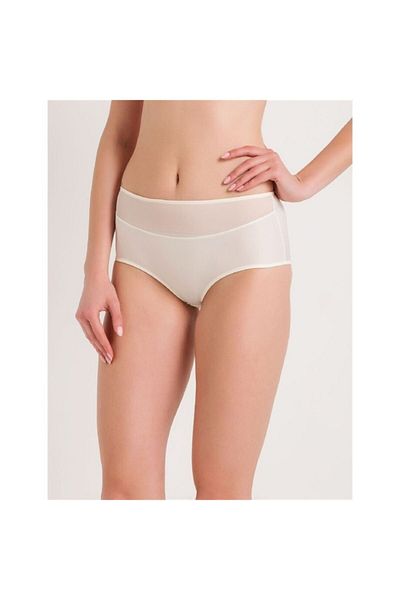 Magic Form Ecru Wide Brim High Waist Tulle Panties - 783