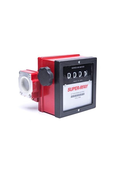 Kemos Mazot Sayacı Super-rfay Mazot Sayacı 4 Haneli 1,5 Inch Superrfay Mazot Sayacı , Yağ Sayacı