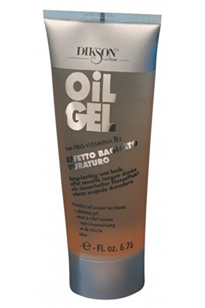 Dikson Islak Görünümlü Güçlü Tutuşlu Jöle- Oil Gel 200 Ml