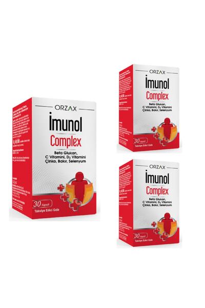 İmunol Imunol Complex 30 Kapsül X3 Adet