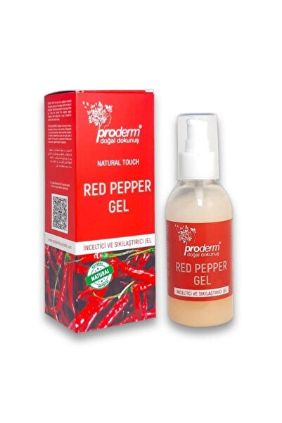 PRODERM 2 Adet Gold Kırmızı Biber Karışımlı Jel 100 ml
