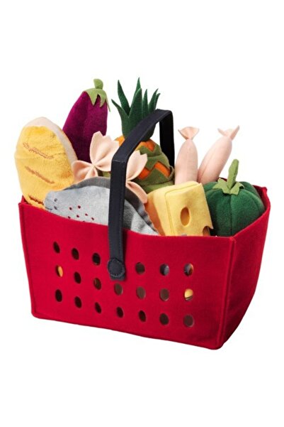 IKEA سلة تسوق ألعاب لاتساس مكونة من 12 قطعة