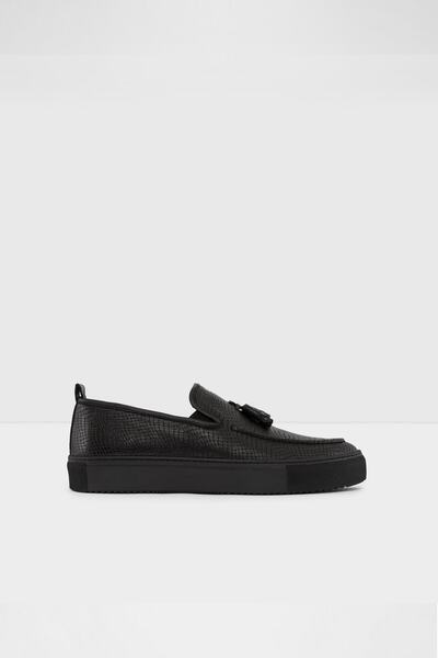 Aldo Como-tr - Loafer negru pentru bărbați