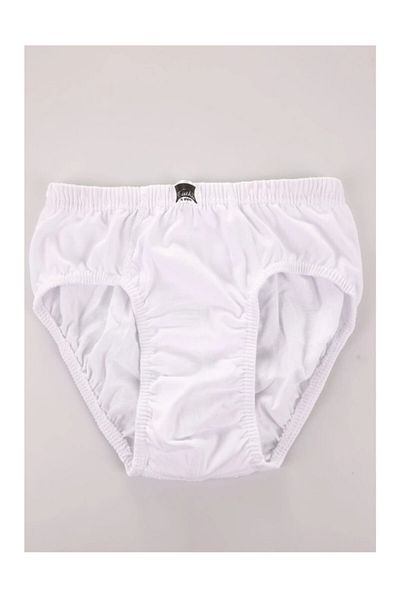 Tutku Boy's White 3 Pack Slip Panties