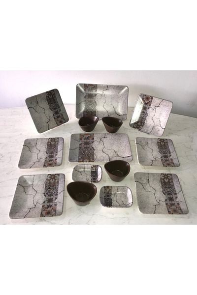 Keramika Breakfast Set 14 Pieces
