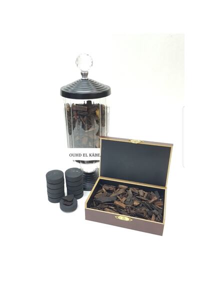 ZEYD ESANS Buhur Oud El Kabe 50 gr (OUD ODUN PARÇALARI) 10 Adet Kömür Hediyeli