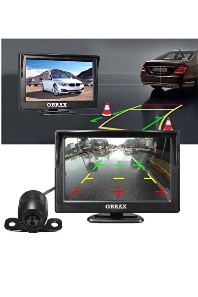 4.3 Inç Monitör + Araç Geri Görüş Park Kamerası