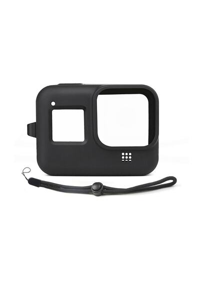 Knmaster Gopro Uyumlu Hero 8 Black Koruyucu Silikon Kılıf