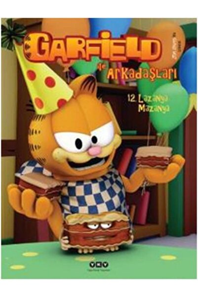 Yapı Kredi Yayınları Garfield Ile Arkadaşları 12 - Lazanya Mazanya / Jim Davi...