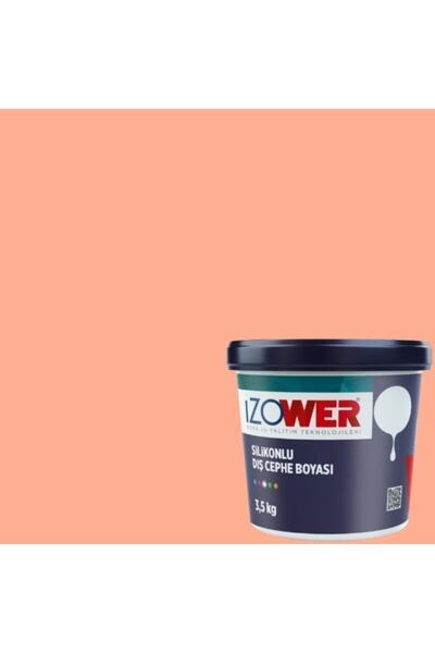 izower Turuncu 10 Silikonlu Dış Cephe Boyası - ( 3.5 Kg )