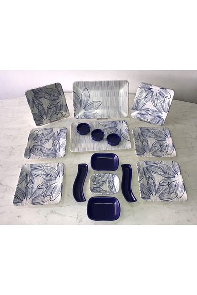 Keramika 16 Piece Alisa Breakfast Set