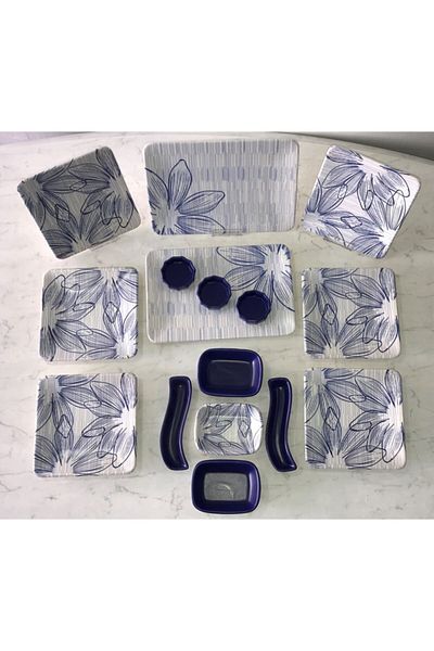 Keramika 16 Piece Alisa Breakfast Set