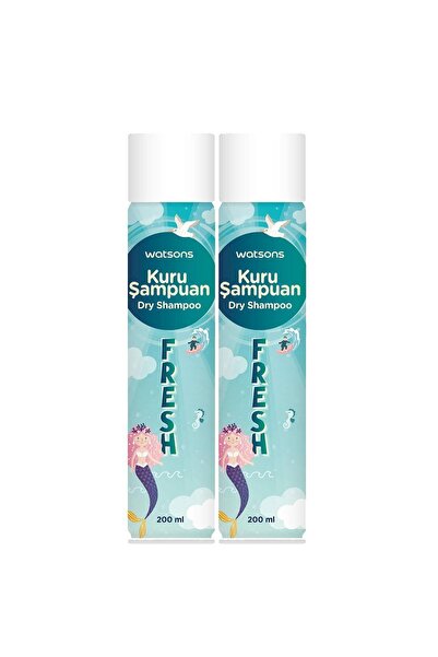 Watsons Kuru Şampuan Fresh 200 Ml 2li Set