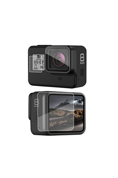 Knmaster Gopro Hero 8 Uyumlu Ekran Ve Lens Koruyucu Film