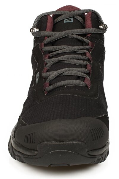 Salomon Unisex Siyah Bağcıklı Bot 376873 Shelter Cs Wp W
