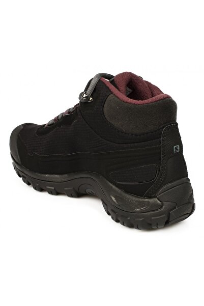 Salomon Unisex Siyah Bağcıklı Bot 376873 Shelter Cs Wp W