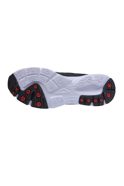 M.P. Women's Lace-up Black-white Running Shoes 211-6803zn 100