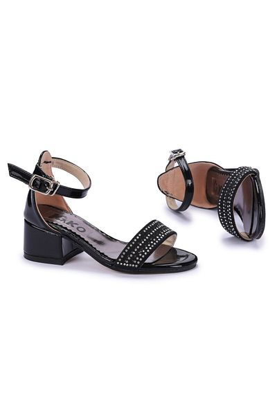 Aykatrend Sandale cu toc elegant pentru fete