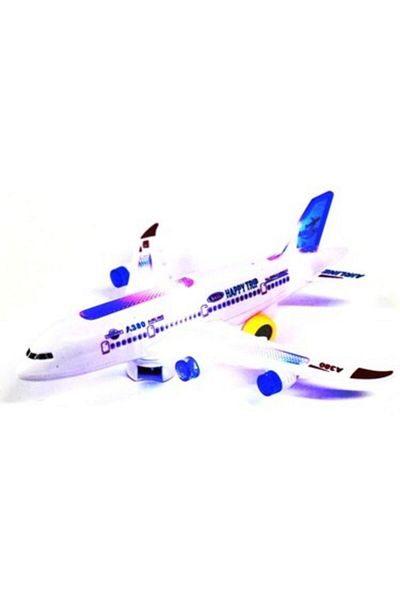 Ararat Oyuncak أراارت مضاءة الطائرة الموسيقية A380 طائرة الركاب