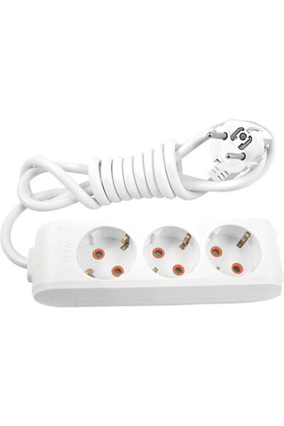 VİKO 3'lü 5 mt Grup Priz