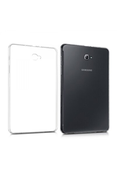 Nettech Samsung Galaxy T580 Tab A 10.1 2016 Uyumlu Şeffaf Silikon Kılıf - Şeffaf