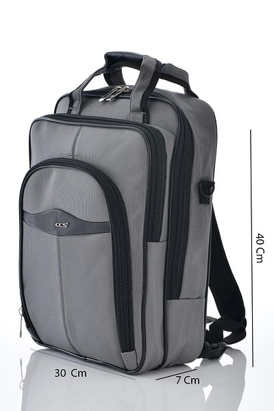 ÇÇS 51118 Backpack with Laptop Compartment Gray
