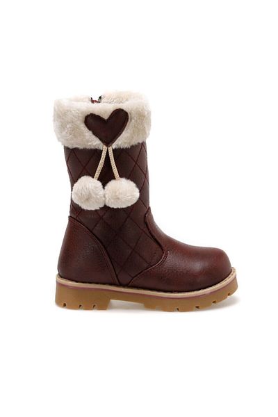Polaris 92. 509618 .P Pantofi casual de bază pentru fete roșii Claret 100422666