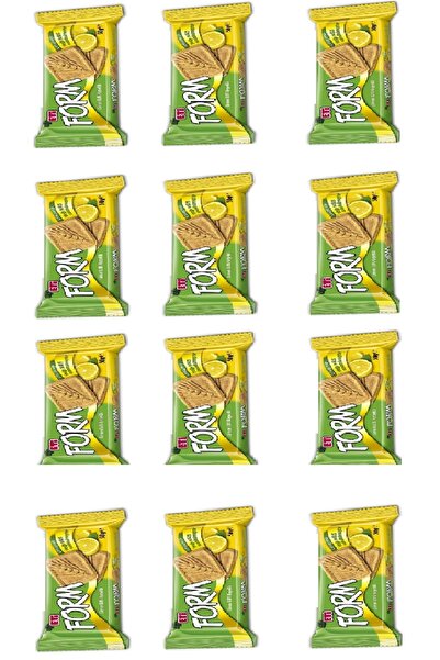Eti Form Limon Lifli Kepekli Bisküvi 50 G X 12 Adet