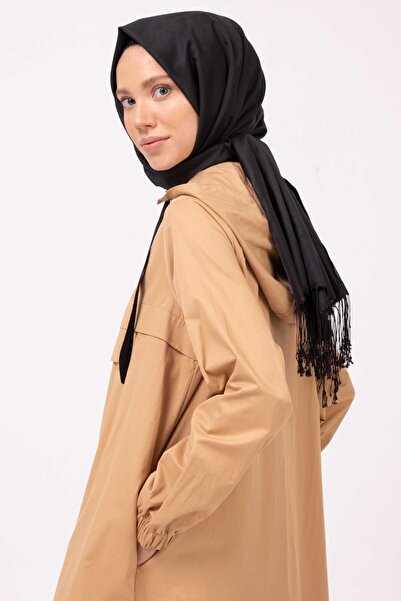 şehri şal Kadın  Siyah Penye Şal