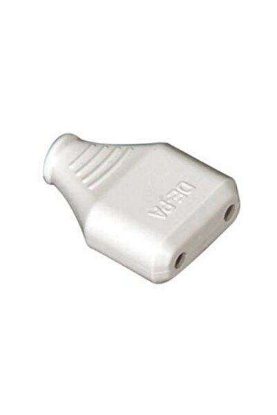 Depa Yassı Dişi Beyaz Fiş 11110