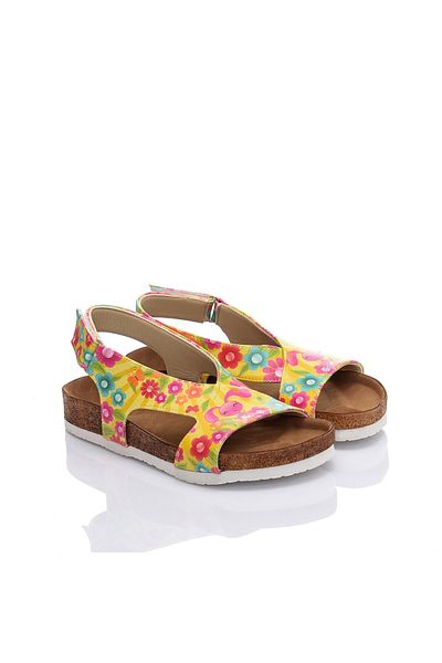 Streetfly Unisex Kids Yellow Sandals
