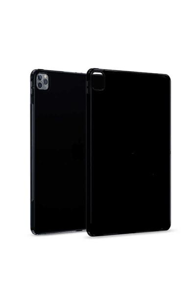 HTstore حافظة لجهاز iPad Pro 11 2020 - الجيل الثاني من السيليكون الأسود الفائق